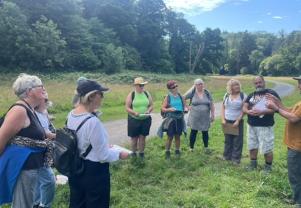 RE-WILD participants enjoying the Gower landscape